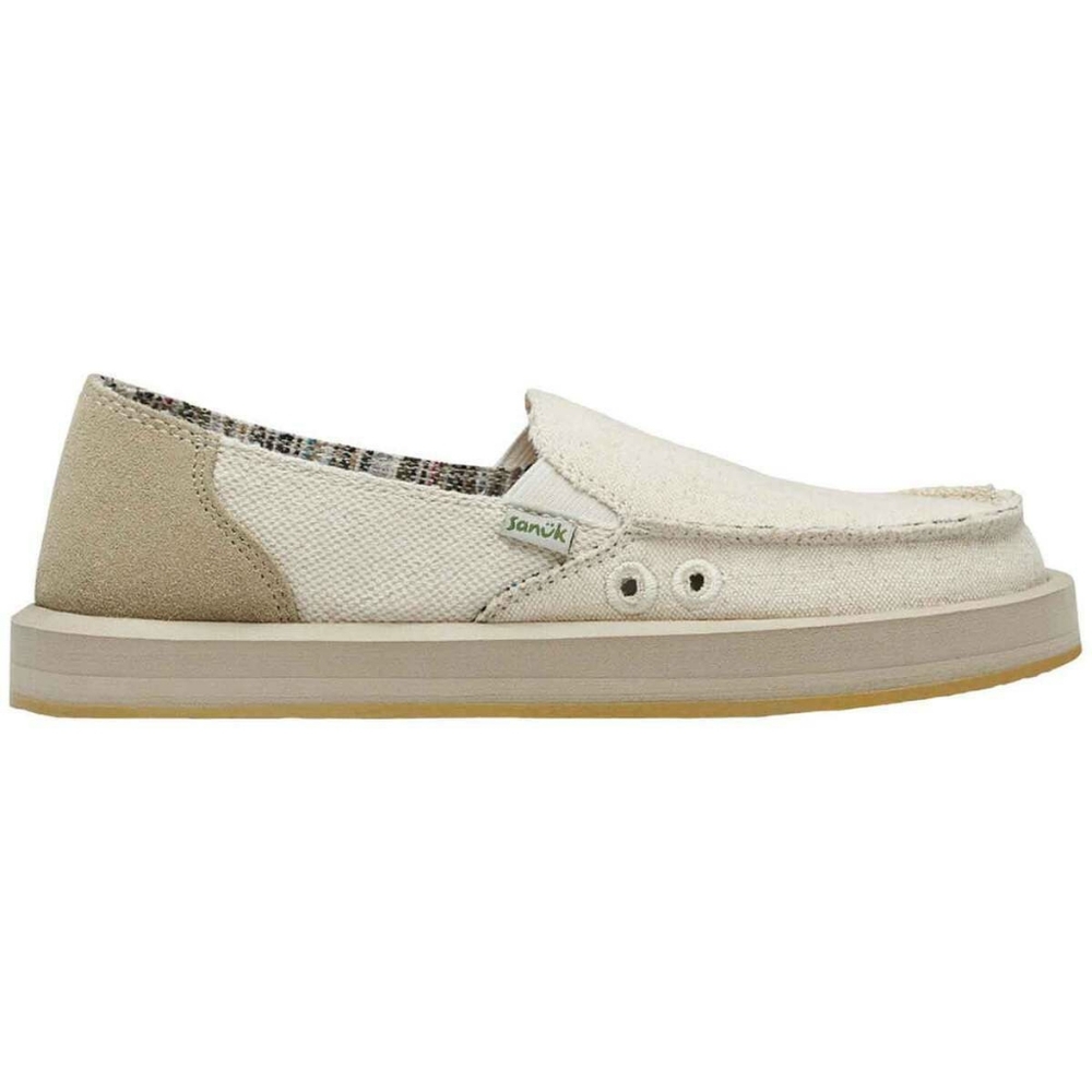 Sanuk Donna ST Natural Sidewalk Surfer Shoes Size: 9